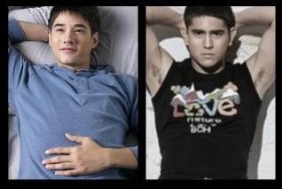 MARIO MAURER of THAILAND and GERALD ANDERSON of PHILIPPINES