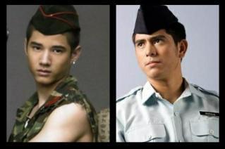 MARIO MAURER of THAILAND and GERALD ANDERSON of PHILIPPINES