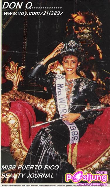 MISS WORLD 1986
