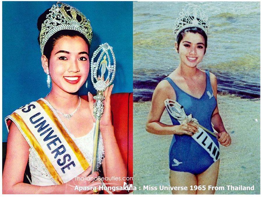Apasra Hongsakula นางงามจักรวาลปี 1965