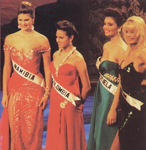 MISS VENEZUELA ตอนประกวด MISS UNIVERSE 1992 ที่ประเทศไทย (ตามคำขอ)