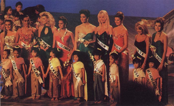 MISS VENEZUELA ตอนประกวด MISS UNIVERSE 1992 ที่ประเทศไทย (ตามคำขอ)
