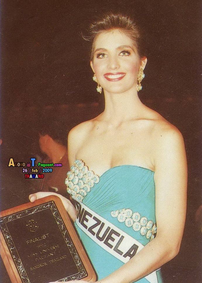 MISS VENEZUELA ตอนประกวด MISS UNIVERSE 1992 ที่ประเทศไทย (ตามคำขอ)