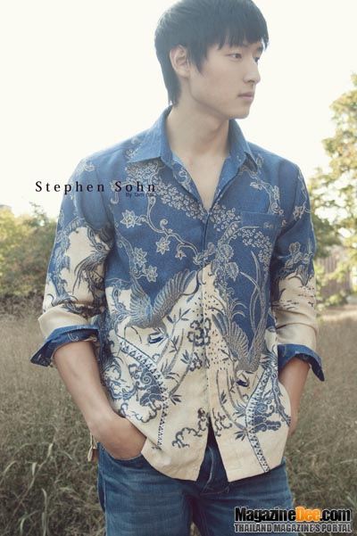 สวัสดีครับผมชื่อ Stephen Sohn นายแบบเกาหลี มีผลงานผ่านสายตามาบ้าง หวังว่าคงจำกันได้นะครับ