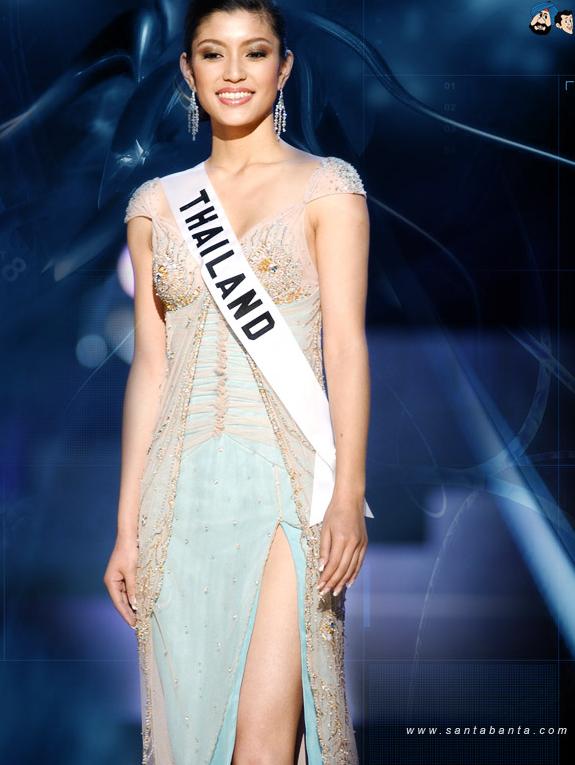มาดูชุดราตรีที่ใส่พร้อมสายสะพาย Miss Thailand กันว่าพวกเธอสวยขนาดไหน