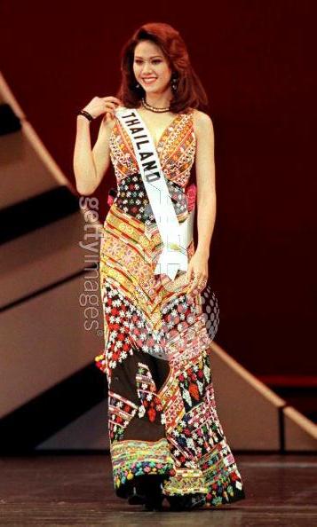 มาดูชุดราตรีที่ใส่พร้อมสายสะพาย Miss Thailand กันว่าพวกเธอสวยขนาดไหน
