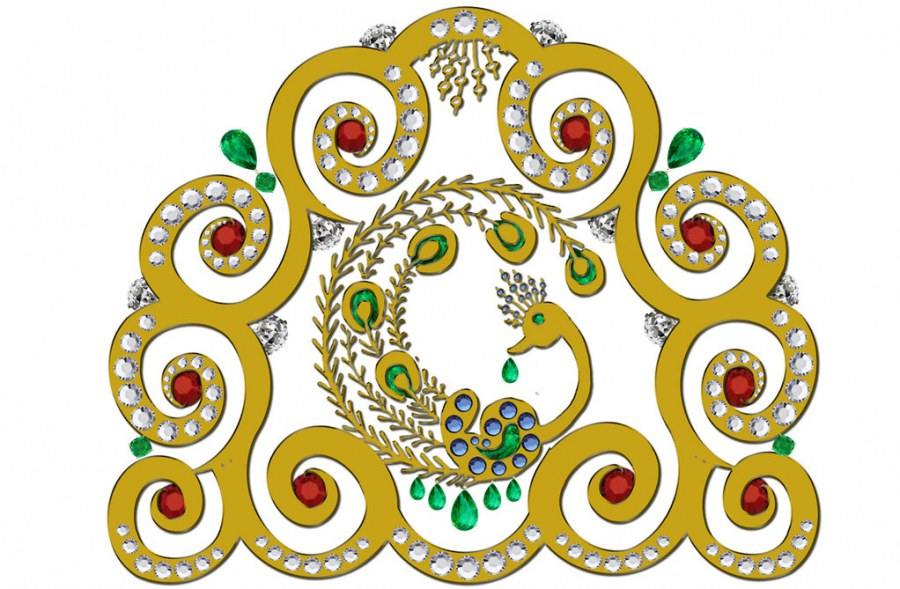 Femina Miss India Org.จัดประกวดออกแบบมงกุฎสำหรับใช้ในปี 2011 (ตัวอย่างบางส่วน)