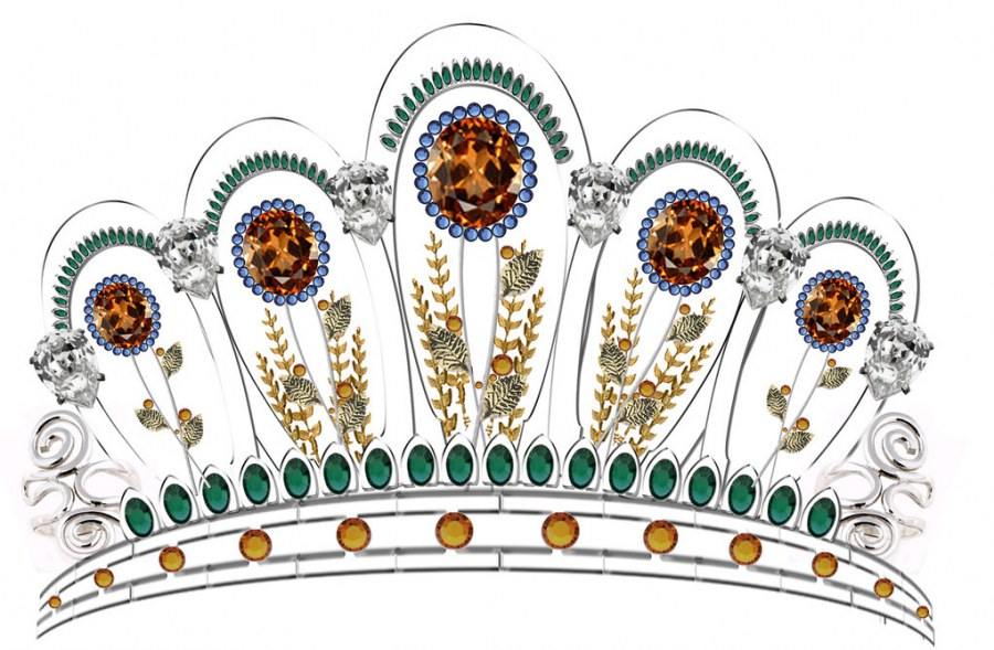 Femina Miss India Org.จัดประกวดออกแบบมงกุฎสำหรับใช้ในปี 2011 (ตัวอย่างบางส่วน)