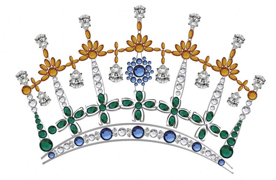 Femina Miss India Org.จัดประกวดออกแบบมงกุฎสำหรับใช้ในปี 2011 (ตัวอย่างบางส่วน)