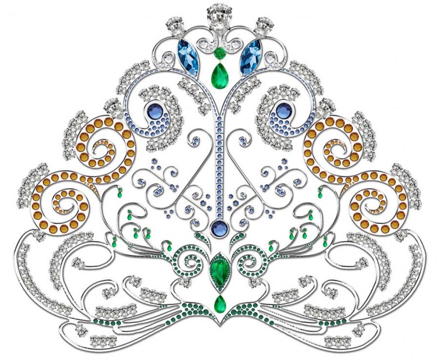 Femina Miss India Org.จัดประกวดออกแบบมงกุฎสำหรับใช้ในปี 2011 (ตัวอย่างบางส่วน)