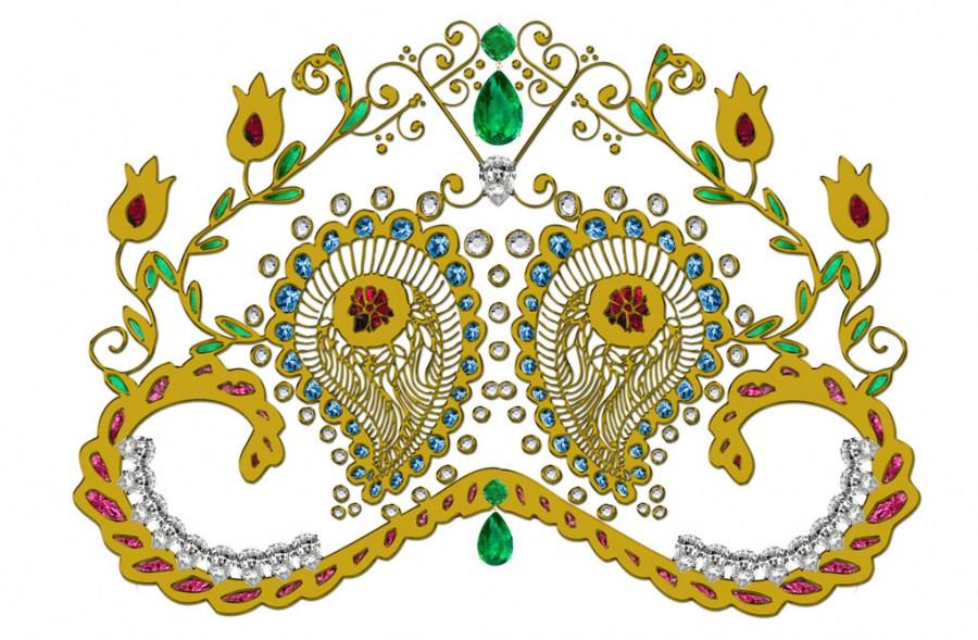 Femina Miss India Org.จัดประกวดออกแบบมงกุฎสำหรับใช้ในปี 2011 (ตัวอย่างบางส่วน)