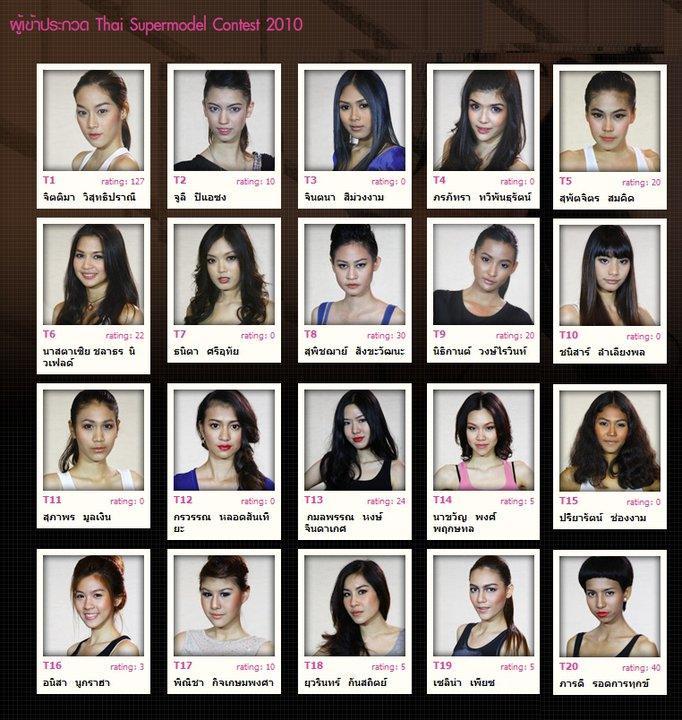 สาวสวย 1 ใน จำนวน 21 คนนี้ ใครคือ Thai Supermodel 2010...????