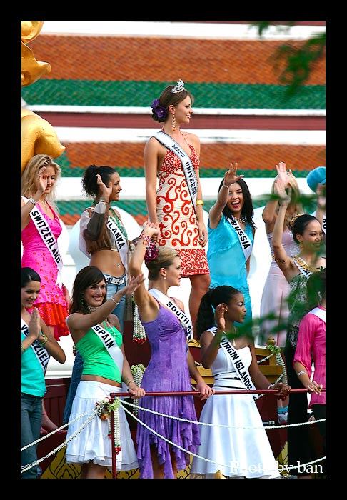 ย้อนดูขบวนพาเหรดผู้เข้าประกวด Miss Universe 2005 ประเทศไทย