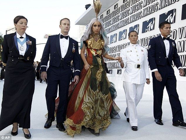 Lady Gaga จากงาน MTV 2010