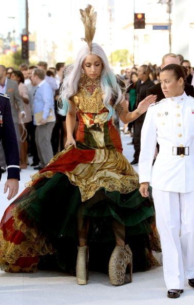 Lady Gaga จากงาน MTV 2010