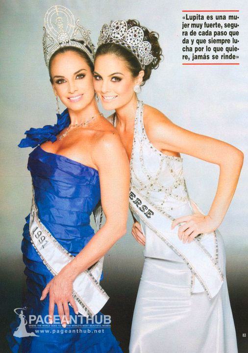 ลูปิต้า โจนส์ - จิเมนา นาวาร์เรเต Miss Universe 1991 - 2010 จากประเทศเม็กซิโก