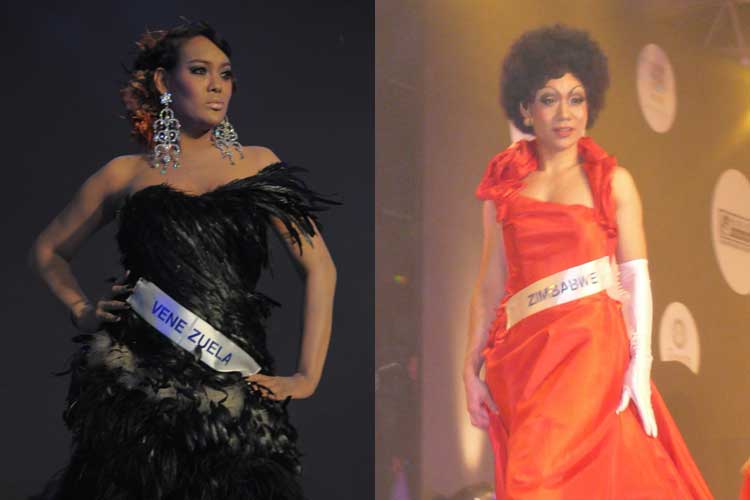 รวบรวม Evenning Gown ของเวที Miss AC/DC 2009 " เพื่อลูกสาวจะได้มีพสุธาอาศัย "