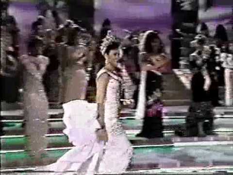 ชอบชุดนี้ของพี่ปุ๋ย ตอนบอกลาตำแหน่ง - Miss Universe 1989 - Complete Crowning Moment