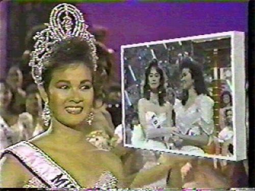 ชอบชุดนี้ของพี่ปุ๋ย ตอนบอกลาตำแหน่ง - Miss Universe 1989 - Complete Crowning Moment