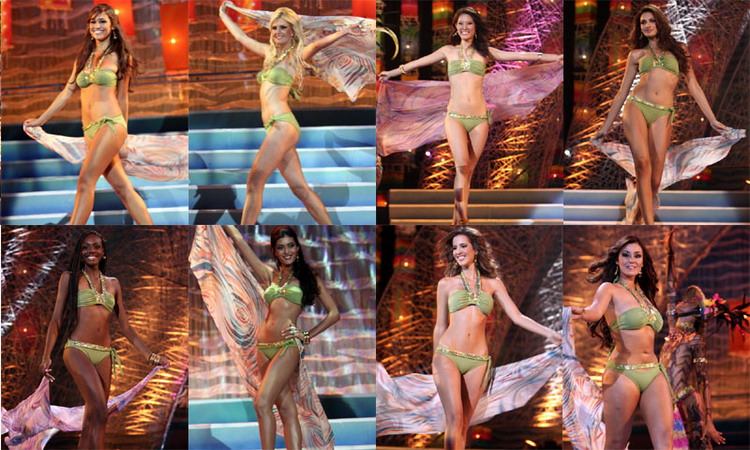 สายสะพาย THAILAND เวที MISS EARTH 2009 - TOP 8 ปีนี้ TOP 4 เลยนะ