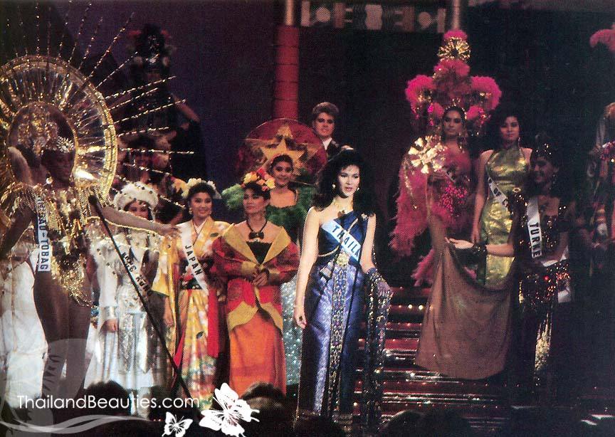1 ใน 7 ตัวแทนสายสะพาย " THAILAND " ที่เข้ารอบลึกๆเวที MU และเป็น MU คนที่ 2 ของประเทศไทย