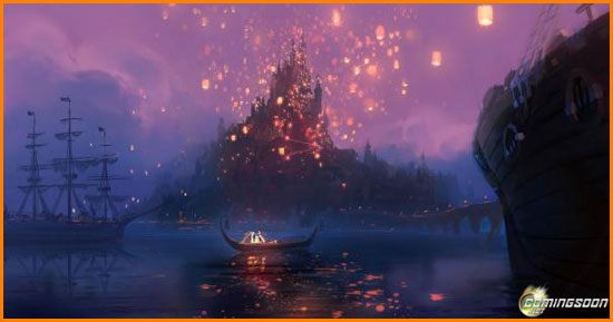 อนิเมชั่น 3D Tangled ราพันเซลเจ้าหญิงผมยาว