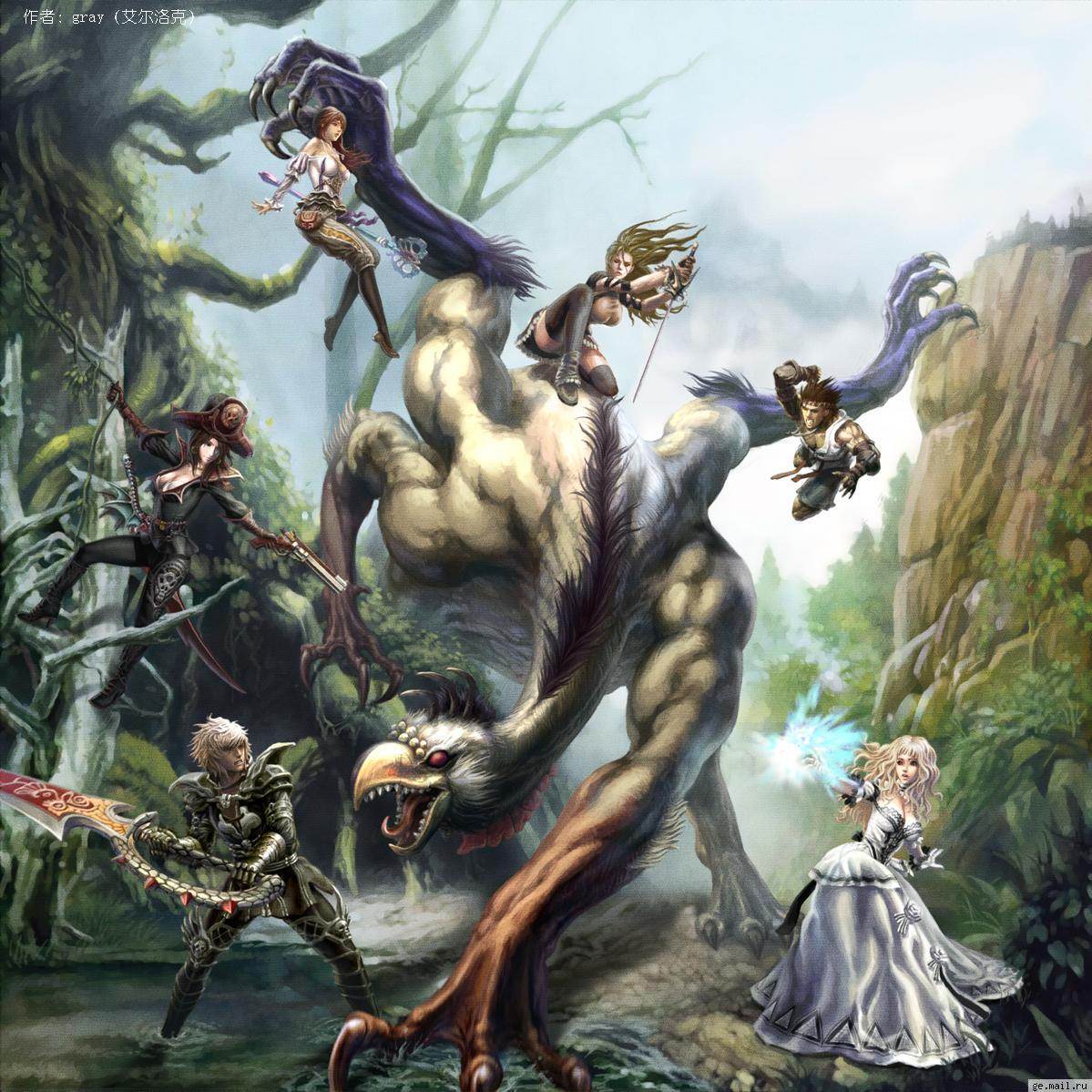 Granado Espada  เกมภาพสวยๆตัวละคระหน้าตาดีจ้า