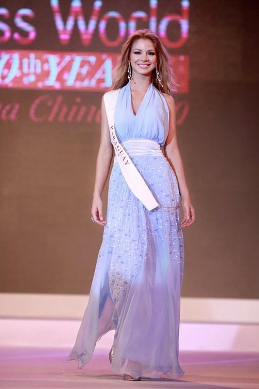 ชุดราตรีของประเทศอื่นๆ วันประกวด TOP MODEL และ Miss World Designer Dress Award