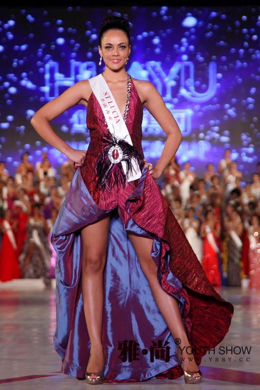 ชุดราตรีของประเทศอื่นๆ วันประกวด TOP MODEL และ Miss World Designer Dress Award