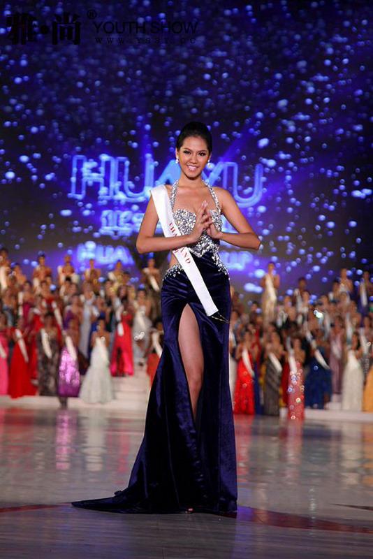 ชุดราตรีของประเทศอื่นๆ วันประกวด TOP MODEL และ Miss World Designer Dress Award