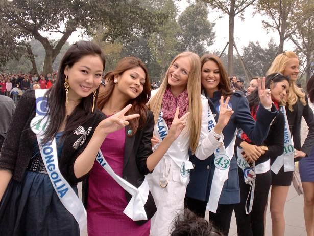 "น้องเดียร์" @ Miss International 2010 ณ เมืองเฉินตู ประเทศจีน