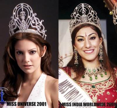 มงกุฎ Miss Universe แบบคลาสสิค คงเป็นที่ประทับใจของแต่ละประเทศมากๆทำออกมาซะเหมือนเชียว..???