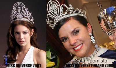 มงกุฎ Miss Universe แบบคลาสสิค คงเป็นที่ประทับใจของแต่ละประเทศมากๆทำออกมาซะเหมือนเชียว..???