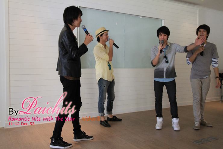 รุจ ดิว ริท เซน  in Romantic Nite with The Star  Nisha ville Resort[หัวหิน]