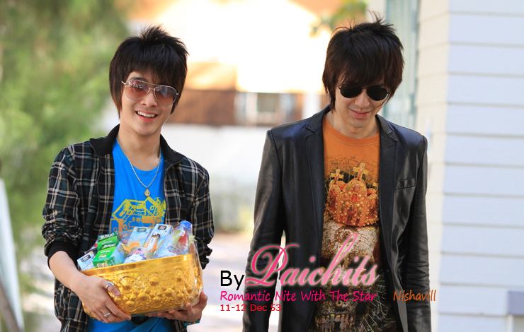รุจ ดิว ริท เซน  in Romantic Nite with The Star  Nisha ville Resort[หัวหิน]