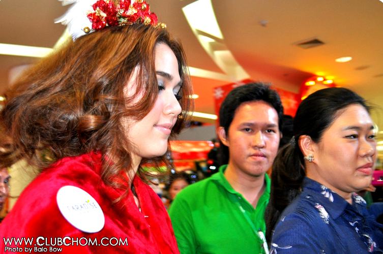 ชมพู่ แต่งเป็นซานตี้น่ารักมากๆ