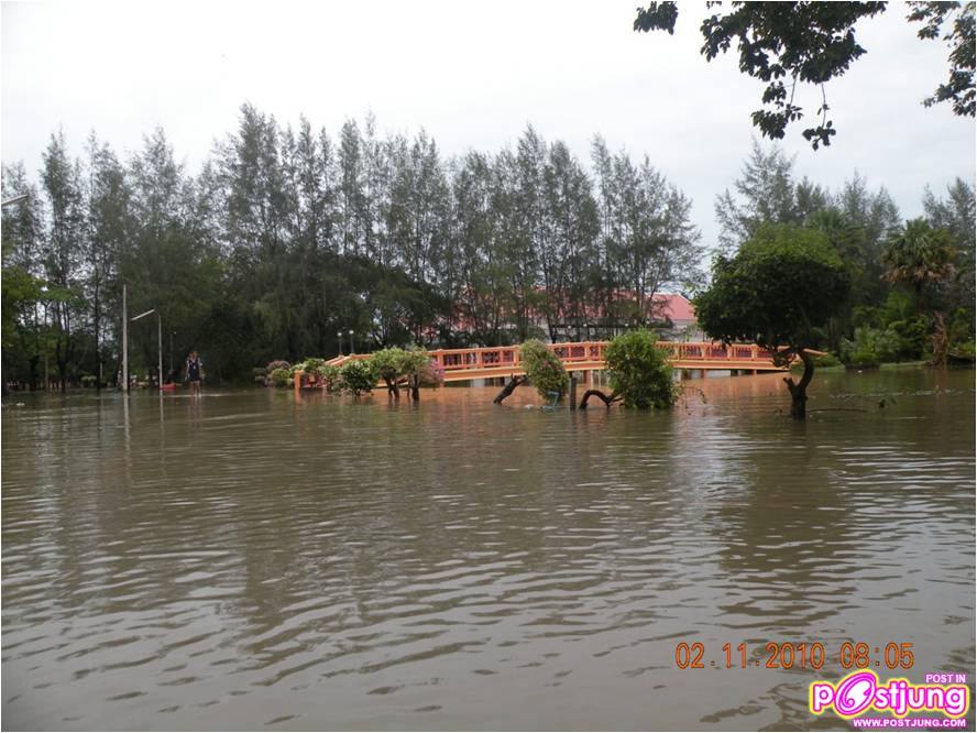 มหาวิทยาลัยราชภัฏสงขลาหลังพายุถล่ม01.11.10