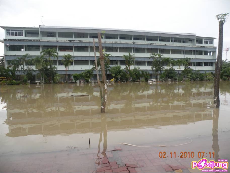 มหาวิทยาลัยราชภัฏสงขลาหลังพายุถล่ม01.11.10