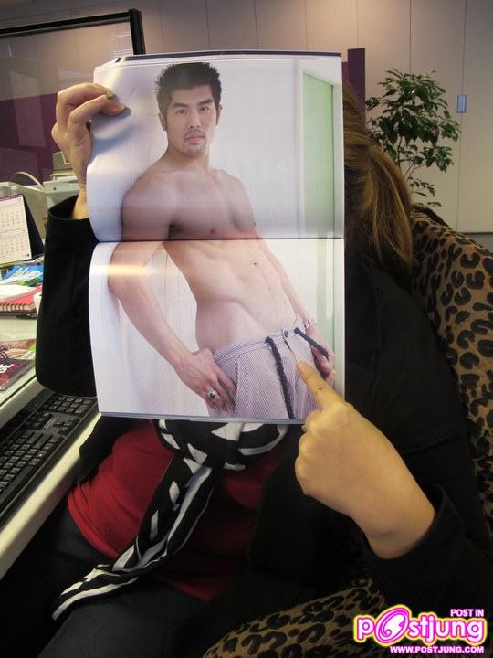 Eber Hwang (เอเบอร์ หวง) หนุ่มตี๋หล่อล่ำสายเลือดไต้หวัน