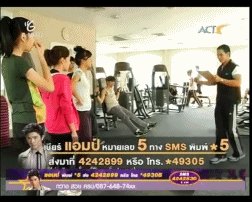 the star 7  ออกกำลังกาย + class acting