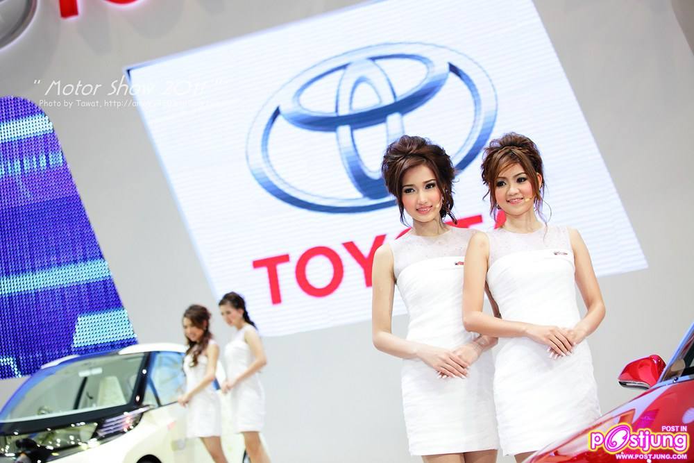 พริตตี้ ในงาน Motor Show 2011