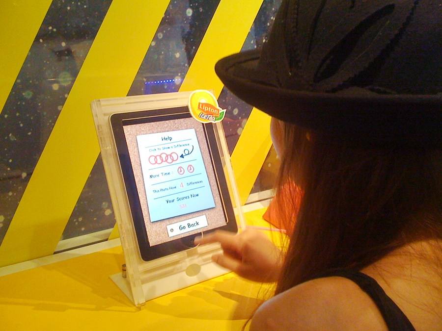 เบล สุพล ที่ Lipton Ice Bar
