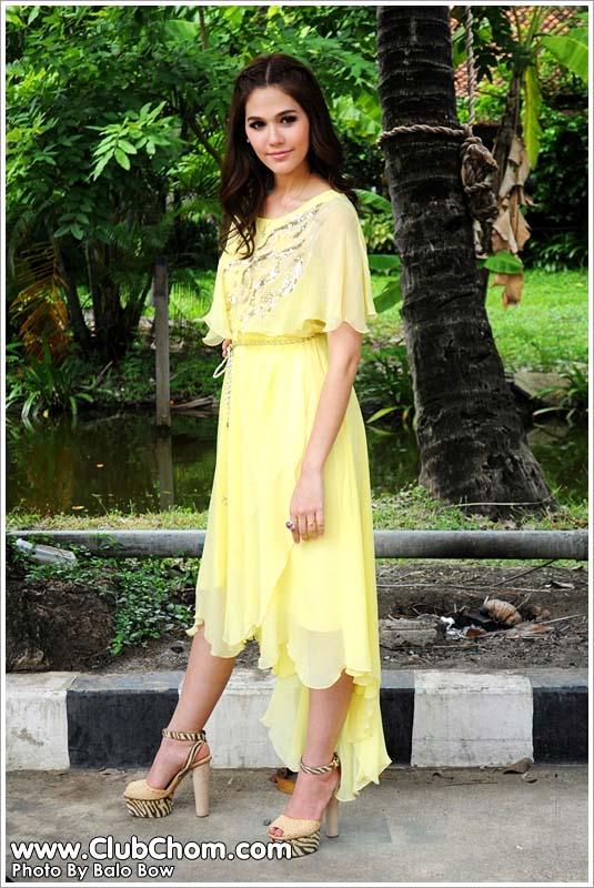 ชมพู่ อารยา ในพิธีบวงสรวงละคร เมียแต่ง