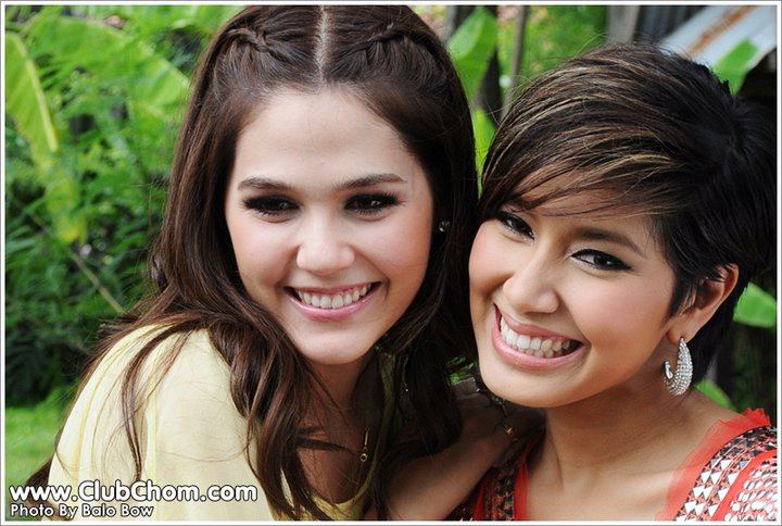 ชมพู่ อารยา ในพิธีบวงสรวงละคร เมียแต่ง