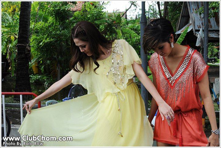 ชมพู่ อารยา ในพิธีบวงสรวงละคร เมียแต่ง