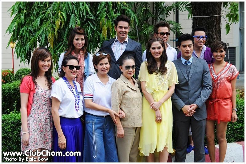 ชมพู่ อารยา ในพิธีบวงสรวงละคร เมียแต่ง