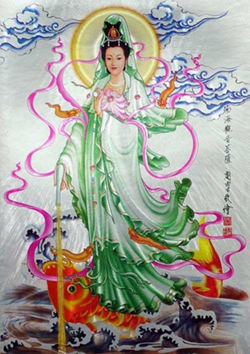 จะไม่เสด็จสู่ปรินิพพาน จนกว่าพระองค์จะสามารถนำพาสัตว์คนสุดท้ายให้พ้นจากวัฏสงสารนี้