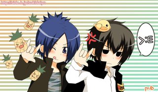 การ์ตูนในเรื่องรีบอร์น จ้า -.<