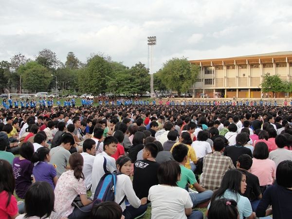 รับน้องสู่รั้วมอดินแดง มหาวิทยาลัยขอนแก่น 54
