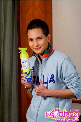 ชีส์ต้า ปุณิกา  สินธุวณิก พรีเซ็นเตอร์ Air Wash